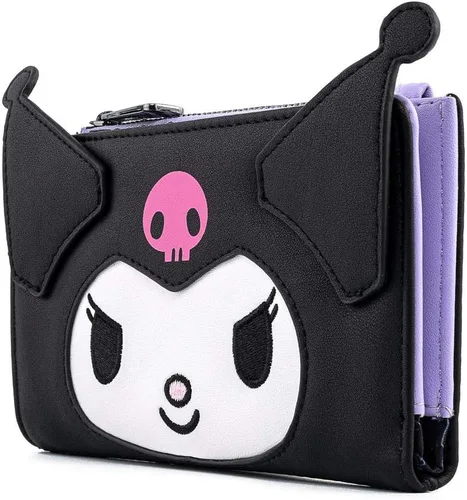 Miniatura 2 de Loungefly Sanrio Hello Kitty Kuromi Cosplay Flap Wallet, Multi, Billetera plegable
