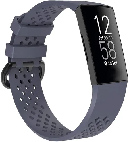 Miniatura 35 de Bandas de repuesto compatibles con Fitbit Charge 4/Fitbit Charge 3 para mujeres y hombres, pulseras deportivas de silicona para mujeres y hombres