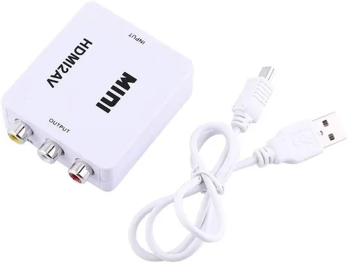 Miniatura 9 de Yoidesu Digital a AV a Video Composite Audio AV CVBS Adaptador Convertidor (Negro)