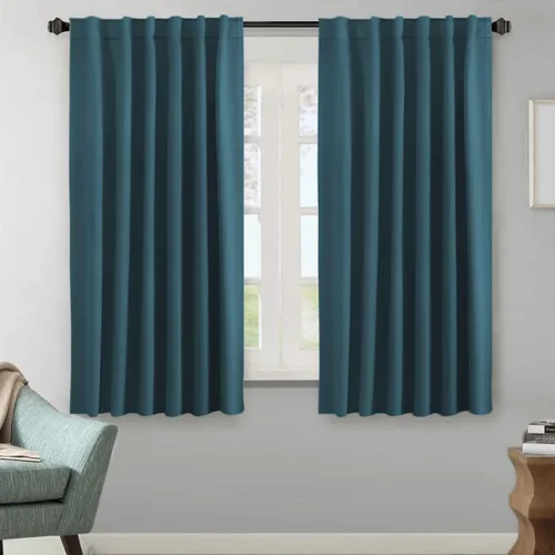 Miniatura 130 de H.VERSAILTEX Cortinas opacas con aislamiento térmico, paneles de tratamiento de ventana, cortinas opacas para oscurecer la habitación, cortinas Gris