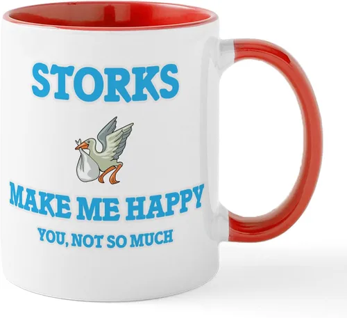Miniatura 30 de CafePress Mug Stork - Taza de café de cerámica (11.0 fl oz)