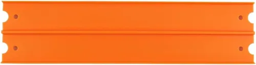 Pieza de repuesto para Hot-Wheels Mega Garage Juego de Vehículos Fundidos a Presión - FTB68 - Repuesto 11 3/4" Pieza de pista naranja de dos carriles
