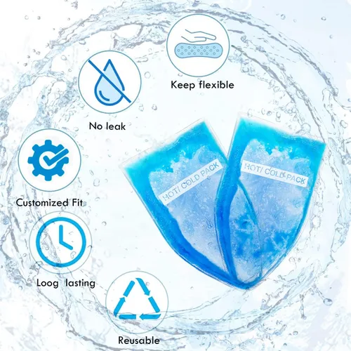 Miniatura 3 de Ropa interior de vasectomía con 2 paquetes de hielo frío para apoyo testicular y alivio del dolor calzoncillos micromodal suaves y transpirables