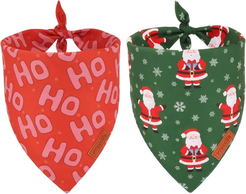Miniatura 18 de PTDECOR Bandana de Halloween para perro, bufanda reversible para mascotas, varios tamaños, pañuelos triangulares de Halloween para perros pequeños