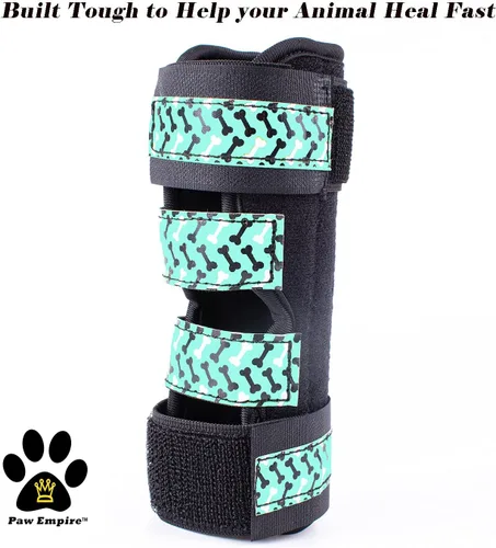 Miniatura 5 de Par de soportes para piernas de perro, ultra apoyo, cómodo, resortes de metal duales, envolturas para patas traseras, soporte de corvillo canino