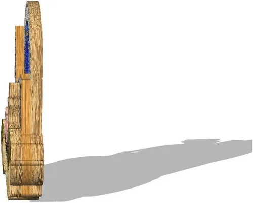 Miniatura 2 de Italia Venecia imán de nevera de madera 3D monumentos de viaje coleccionables recuerdos decoración hecha a mano
