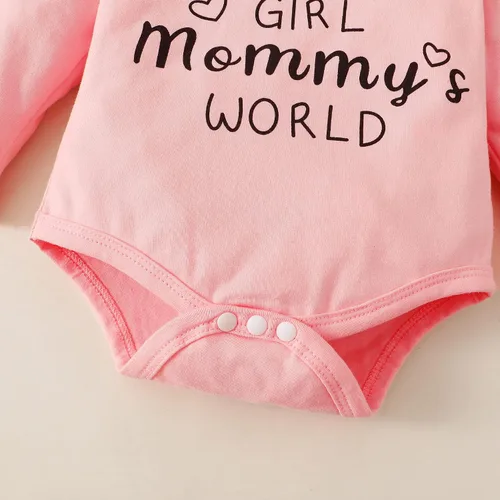 Miniatura 73 de Renotemy Conjunto de ropa para bebé recién nacida, mameluco con volantes, pantalones florales, lindo conjunto de ropa para bebé niña