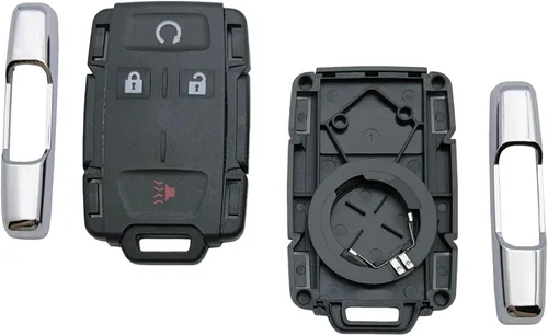 Miniatura 9 de Funda de Reemplazo para Llavero de Coche a Distancia Compatible con Silverado Colorado GMC Canyon Sierra 2014 2015 2016 2017 2018 2019 2020 2021