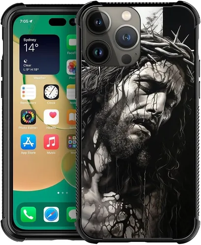 Miniatura 15 de CARLOCA Funda compatible con iPhone 11 Pro Max, patrón de carretera del desierto naranja alienígena, ultra protección, a prueba de golpes