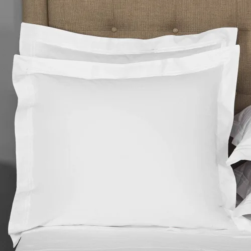 Miniatura 57 de Crown Collection Juego de 2 fundas de almohada estándar de 20 x 26 pulgadas, hipoalergénicas de 600 hilos, 100% algodón egipcio, fundas de almohada