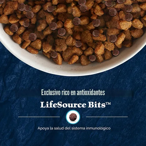 Miniatura 7 de Blue Buffalo Wilderness - Alimento seco natural con alto contenido proteínico y cereales saludables para perros adultos, salmón, bolsa de 4.5 libras