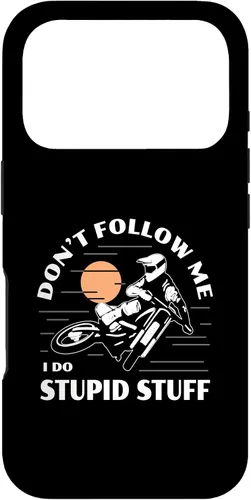Miniatura 29 de Funda para iPhone 12 Mini Dirtbike Motocross Don't Follow Me Stupid Stuff Dirt Bike