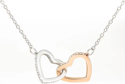 Miniatura 4 de Collar de To My Future Wife Youre My Soulmate My Other Half regalo de cumpleaños para prometida joyería romántica de alma gemela collar de nudo