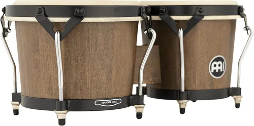 Miniatura 4 de Meinl Percussion HTB100WB-M Headliner Traditional Designer Series Bongos de madera, marrón nogal