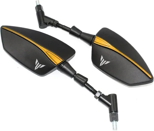 Miniatura 13 de Powersports - Espejos retrovisores para Yamaha &ha MT-07 MT 07 Mt07 FZ07 2014-2022 2020 2019 2020 2021 MT07 - Retrovisores universales de 0.315 in