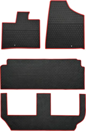 Miniatura 13 de Alfombrillas de coche personalizadas para Dodge Journey 2012, 2013, 2014, 2015, 2016, 2017, 2018, 2019, 2020, inodoro, lavable, resistente