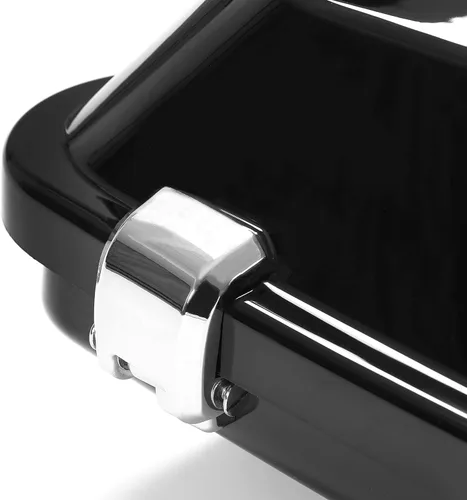 Miniatura 9 de HECASA Maleta de equipaje Razor con respaldo Argyle compatible con modelos Harley Davidson 1997-2023 Touring Street Glide Road Glide Road King