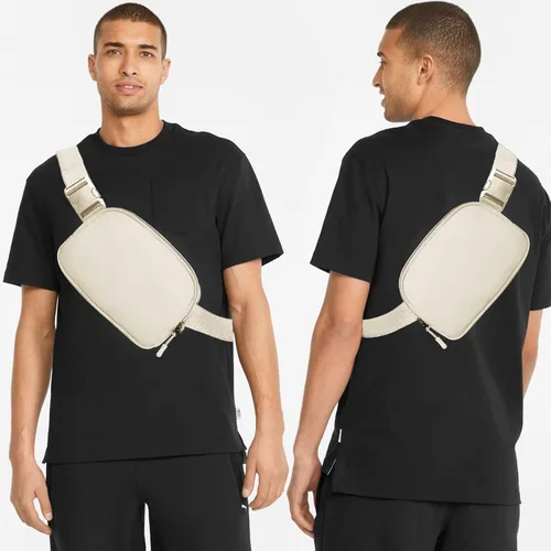 Miniatura 5 de Riñonera, bolsa para cinturón, correa ajustable ajustable de 40 pulgadas, para mujeres y hombres, Beige, Bolsa de cinturón