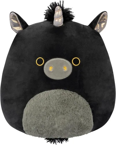 Miniatura 10 de Squishmallows Original - Kirin Aqua Xam de 12 pulgadas - Peluche ultrasuave de tamaño mediano, oficial de Jazwares