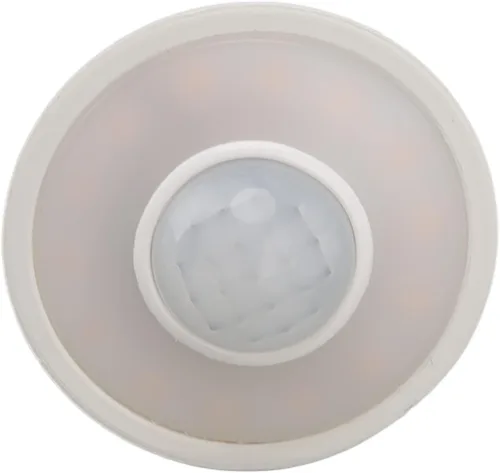 Miniatura 8 de Bombilla LED GU10 con sensor de movimiento, inducción humana infrarroja, 5 W, 500 lúmenes, luz cálida 3000 K, para techo, pasillo, porche