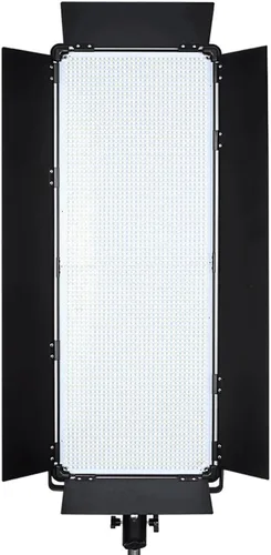 Miniatura 7 de Luz de video LED profesional con soporte en U, puertas de granero y funda de transporte para estudio, Youtube, video, fotografía, iluminación, marco