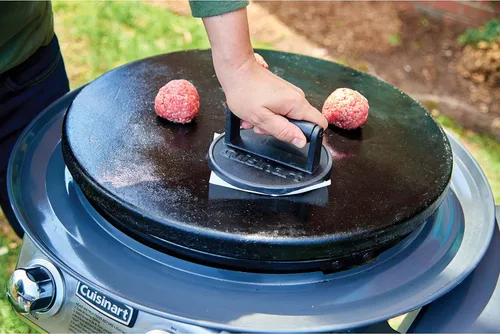Miniatura 7 de Cuisinart CSGS-001 Griddle Food Mover y prensa de hamburguesa aplastada