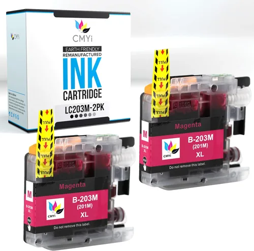Miniatura 13 de LC203 - Cartucho de tinta de repuesto negro para Brother DCP-J4120DW, MFC-J4320DW, J4420DW, J460DW, J4620DW, J4625DW, J480DW, J485DW, J5320DW