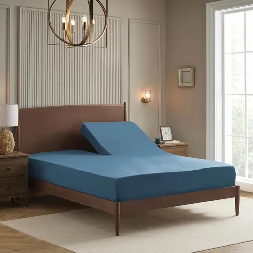 Miniatura 77 de Juego de sábanas de 1800 hilos – Sábanas de microfibra cepillada suave de calidad egipcia – Juego de ropa de cama de lujo con sábana encimera