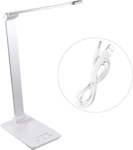Miniatura 3 de Uonlytech Lámpara LED de escritorio para ojos con control táctil recargable, modos de brillo, diseño para el hogar, oficina, dormitorio, lectura