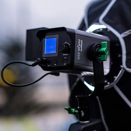 Miniatura 6 de Kit de iluminación de video LED de 80W/7800LM, montaje Bowens COB Continuous Film Lighting Studio Monolight para fotografía de moda de productos