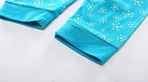 Miniatura 5 de Pijama Elsa de manga larga para niñas pequeñas, color rosa, pijama de algodón para niños, Rosado