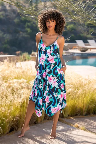 Miniatura 2 de La Blanca Vestido midi para cubrir el traje de baño para mujer