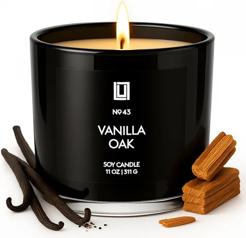 Miniatura 131 de Lulu Candles Sexy Man Vela perfumada de lujo en tarro de soja Vertida a mano en los Estados Unidos Altamente perfumada y duradera