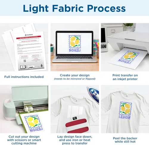 Miniatura 3 de Printworks - transferencias de impresiones por inyección de tinta, para camisetas oscuras