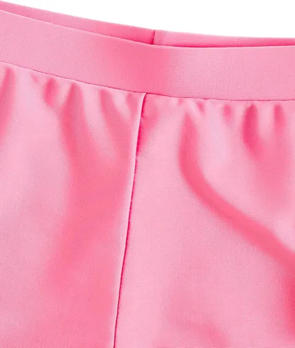 Miniatura 5 de SOLY HUX Traje de baño de 3 piezas para niña con estampado de vaca y pantalones cortos