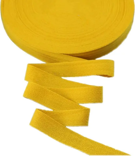 Miniatura 37 de Cinta de algodón de 50 yardas de ancho de 3/4 pulgadas de ancho, cinta de sarga de tela de espiga para encuadernación al sesgo, envoltura