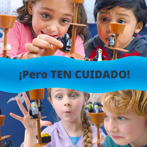 Miniatura 4 de PlayMonster Juego de Mesa Don't Rock the Boat - Juegos para Niños, Juegos Familiares para Niños y Adultos, Juegos de Mesa para Noche Familiar