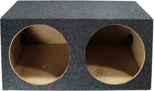 Miniatura 2 de American Sound Connection Kicker Bundle Compatible con Universal Vehicle 43C124 Dual 12" Loaded Sub Box Enclosure