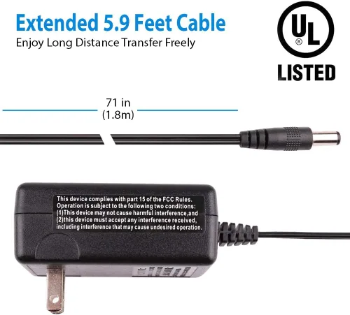 Miniatura 5 de LotFancy Cargador de batería de 12 V, para Razor Power Core E90, juguetes de paseo para niños de 12 voltios, adaptador de fuente de alimentación