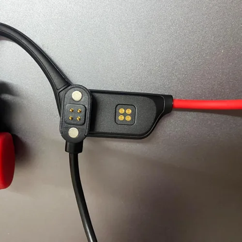Miniatura 4 de Cable de carga magnético de repuesto para auriculares de conducción ósea, cable de carga USB para auriculares de conducción ósea de interfaz de 4