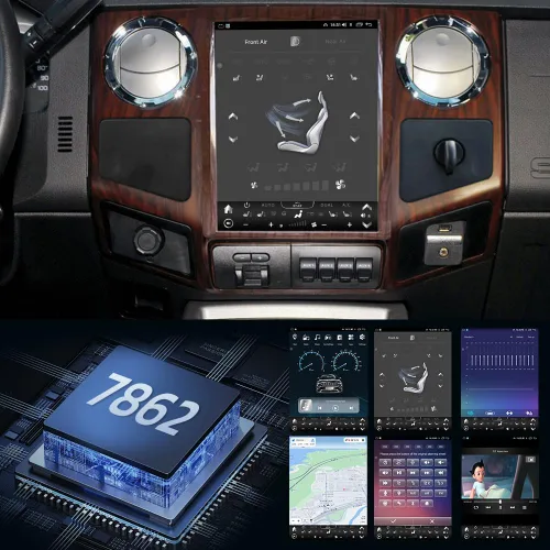 Miniatura 3 de aoonav Unidad principal Android de 12.1 pulgadas para Ford F250 F350 2008 2009 2010 Radio estéreo de coche navegación GPS Carplay reproductor
