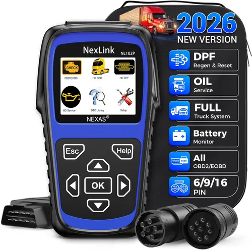 Miniatura 9 de NEXAS NexLink - Escáner OBD2 Bluetooth 5.0, inalámbrico compatible con aplicaciones de terceros, lector de código universal para automóviles
