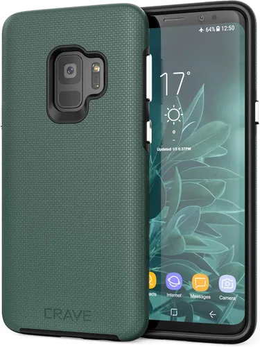 Miniatura 8 de Crave Funda Dual Guard para Samsung Galaxy S9: A prueba de golpes, protección de doble capa - Negro