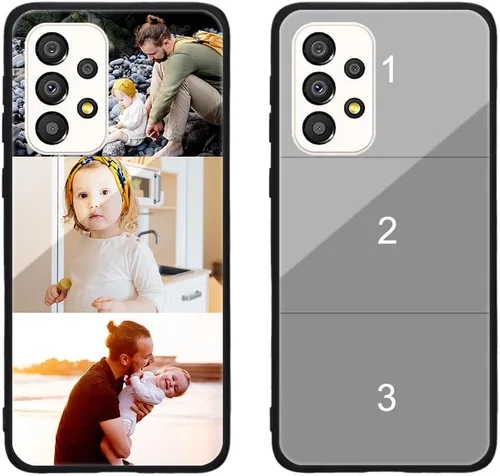 Miniatura 160 de Funda de teléfono personalizada para Samsung Galaxy S22+ / S22 Plus 5G, funda de TPU suave de vidrio templado antiarañazos personalizada con foto