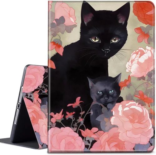 Miniatura 20 de Funda para tablet Kindle Fire 7 2019/2017 lanzamiento 9ª/7ª generación 7 pulgadas, ligera, protectora de piel sintética, cubierta inteligente