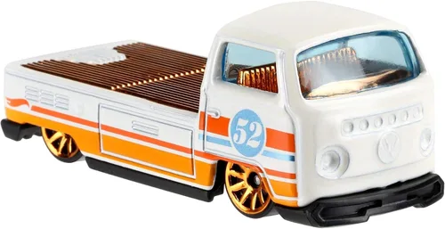 Miniatura 3 de Hot Wheels 2020 Pearl and Chrome 6/6 - Volkswagen T2 Pickup (blanco)