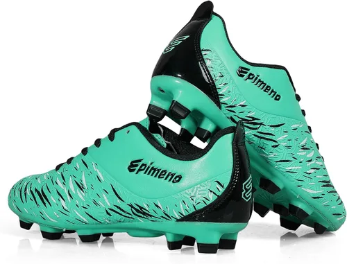 Miniatura 5 de Zapatos de fútbol unisex para niños y niñas, para terreno firme (niños pequeñosniños grandes)