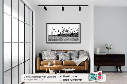 Miniatura 2 de Marco de TV prismático anodizado negro de 3 pulgadas con chip de color de aleación Deco (32, 43, 50, 55, 65, 75, 85 pulgadas) compatible solo