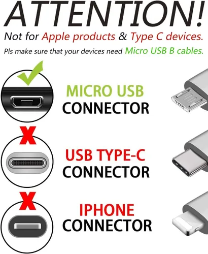 Miniatura 2 de BestCH Cable de sincronización de datos USB para CHUWI V88 V19 Android Dual Cámara WiFi Tablet PC