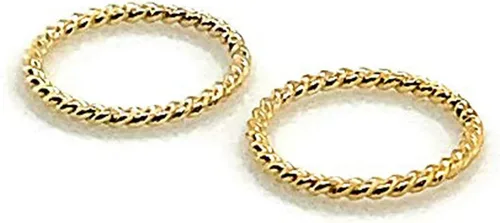 Miniatura 7 de Piercing de aro de plata de ley calibre 20 hecho a mano para el tabique de las cejas, cartílago, nariz, tragus